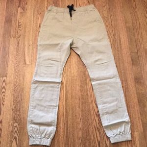 Zanerobe khaki joggers